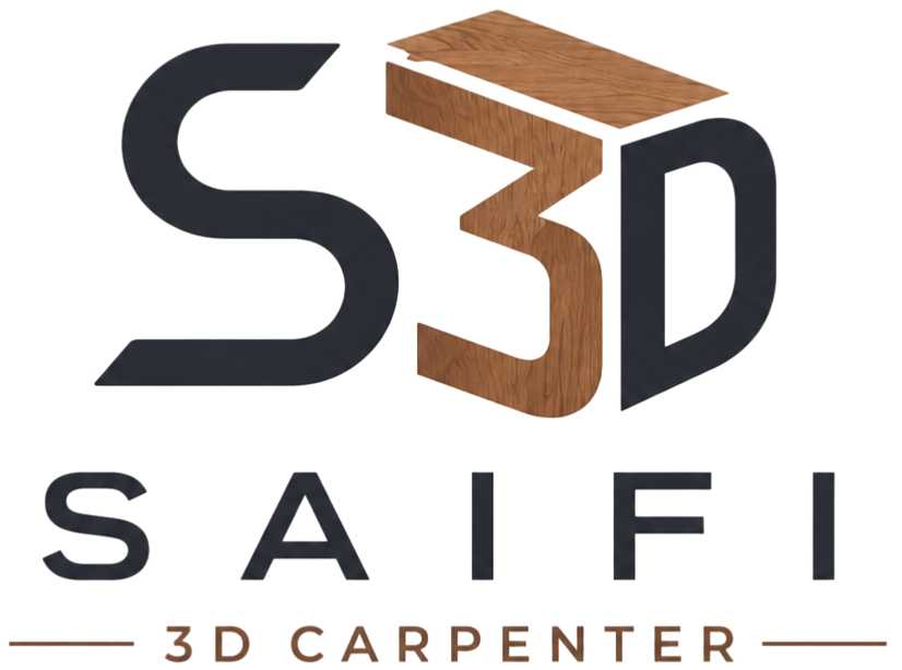 3D Carpenter Logo